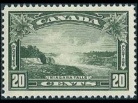 Canada 1935 - set King George V and various subjects: 20 c