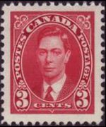 Canada 1937 - set King George VI: 3 c