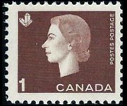 Canada 1962 - set Queen Elisabeth II: 1 c