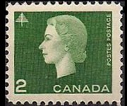 Canada 1962 - set Queen Elisabeth II: 2 c