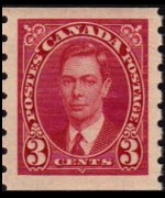 Canada 1937 - set King George VI: 3 c