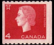 Canada 1962 - set Queen Elisabeth II: 4 c