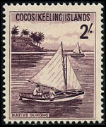 Isole Cocos 1963 - serie Soggetti vari: 2 sh