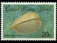 Cocos Islands 1985 - set Shells and mollusks: 20 c
