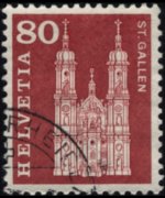 Svizzera 1960 - serie Storia postale e patrimonio artistico: 80 c
