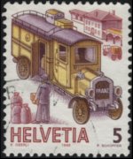 Switzerland 1986 - set Promoting the postal service: 5 c