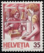 Switzerland 1986 - set Promoting the postal service: 35 c