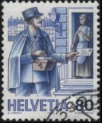 Switzerland 1986 - set Promoting the postal service: 80 c