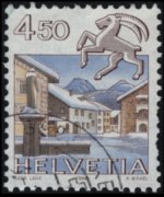 Switzerland 1982 - set Landscapes and star signs: 4,50 fr
