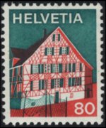 Switzerland 1973 - set Villages: 80 c