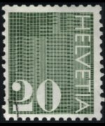 Switzerland 1970 - set Coil stamps: 20 c