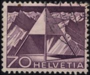 Switzerland 1949 - set Technology and landscapes: 70 c
