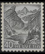 Switzerland 1936 - set Landscapes: 40 c