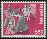 Svizzera 1989 - serie Mestieri: 5,50 fr