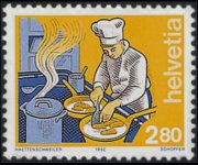 Svizzera 1989 - serie Mestieri: 2,80 fr
