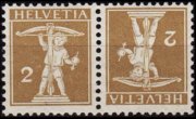 Svizzera 1909 - serie Walter Tell: 2 c