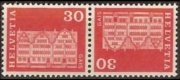 Switzerland 1960 - set Postal history and buildings: 30 c