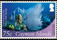 Isole Cayman 2012 - serie Vita marina: 75 c