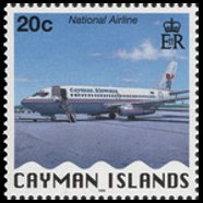 Isole Cayman 1996 - serie Simboli nazionali: 20 c