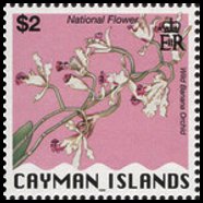 Isole Cayman 1996 - serie Simboli nazionali: 2 $