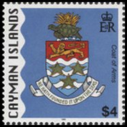 Isole Cayman 1996 - serie Simboli nazionali: 4 $