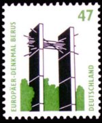 Germania 1987 - serie Monumenti celebri: 47 p