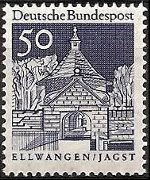Germania 1966 - serie Edifici storici: 50 pf