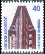 Germania 1987 - serie Monumenti celebri: 40 p