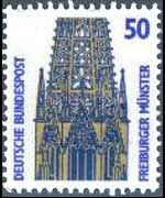 Germania 1987 - serie Monumenti celebri: 50 p