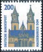Germania 1987 - serie Monumenti celebri: 200 p
