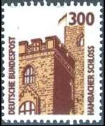 Germania 1987 - serie Monumenti celebri: 300 p