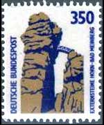 Germania 1987 - serie Monumenti celebri: 350 p