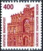 Germania 1987 - serie Monumenti celebri: 400 p