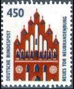 Germania 1987 - serie Monumenti celebri: 450 p
