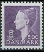 Danimarca 1997 - serie Regina Margareta: 5,00 kr
