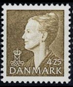 Danimarca 1997 - serie Regina Margareta: 4,25 kr