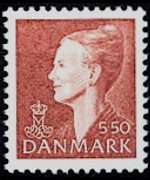 Danimarca 1997 - serie Regina Margareta: 5,50 kr