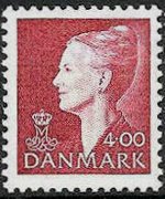 Danimarca 1997 - serie Regina Margareta: 4,00 kr