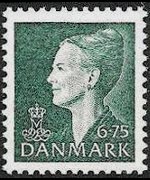 Danimarca 1997 - serie Regina Margareta: 6,75 kr