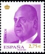 Spain 2007 - set J. Carlos I portrait: 2,75 €