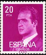 Spagna 1976 - serie Effigie di J. Carlos I: 20 ptas