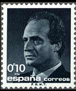 Spain 1985 - set J. Carlos I portrait: 10 c