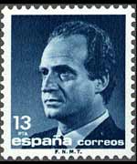 Spain 1985 - set J. Carlos I portrait: 13 ptas