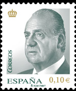 Spain 2007 - set J. Carlos I portrait: 0,10 €