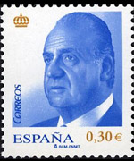 Spain 2007 - set J. Carlos I portrait: 0,30 €