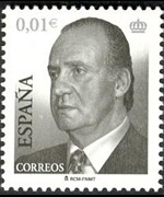 Spain 2001 - set J. Carlos I portrait: 0,01 €