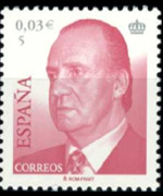 Spain 2001 - set J. Carlos I portrait: 0,03 € - 5 ptas