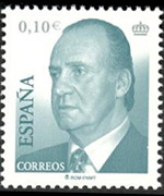 Spain 2001 - set J. Carlos I portrait: 0,10 €