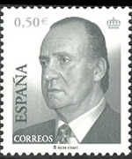 Spain 2001 - set J. Carlos I portrait: 0,50 €