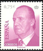 Spain 2001 - set J. Carlos I portrait: 0,75 €